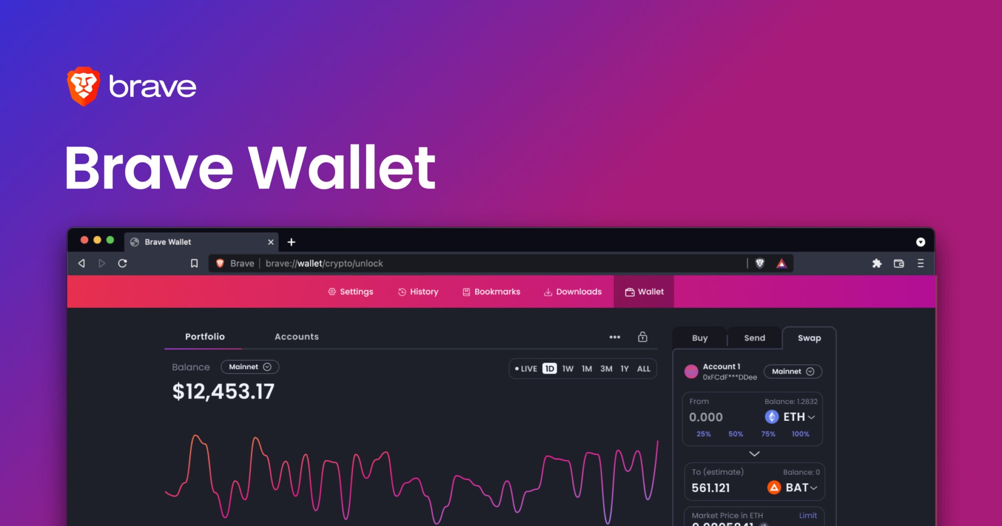 crypto wallet brave